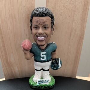 Vintage Autographed Philadelphia Eagles Donovan McNabb Bobblehead Figurine